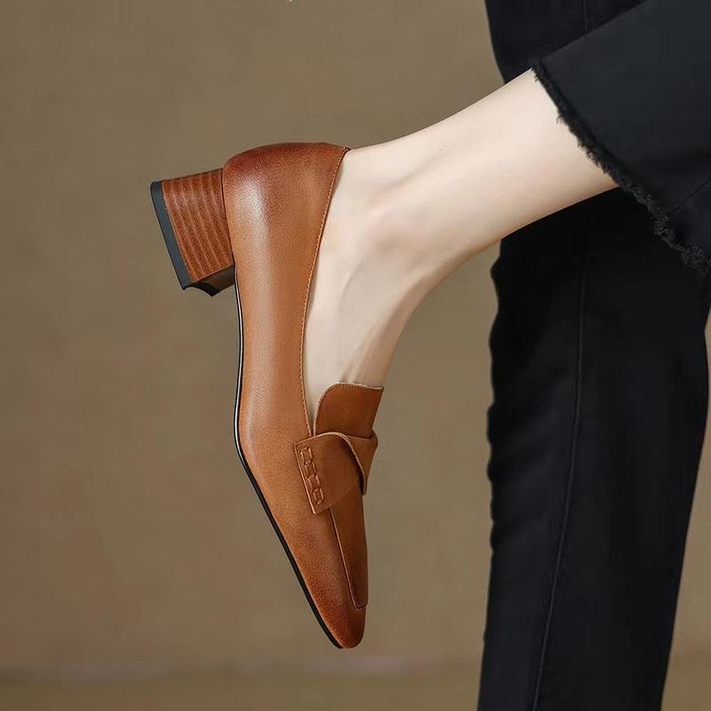 Oxford Women's Heeled Shoe - BeChic