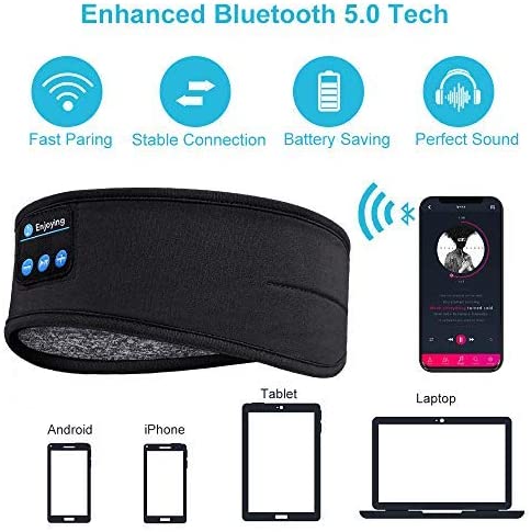 Bandana/Faixa Fone de Ouvido sem Fio Esportes Bluetooth
